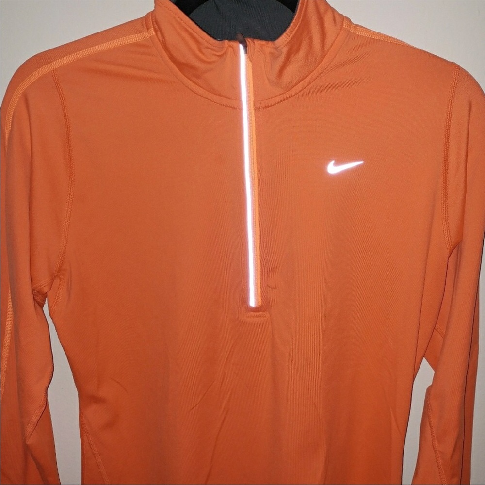 Orange Nike Quarter zip